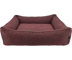 CAZO Sp. z o.o. Cazo Bed Luna raudonas lizdas šunims 85x65cm