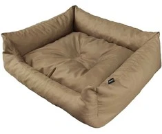 CAZO Sp. z o.o. Cazo Bed pilkai rudas lizdas 75x60cm