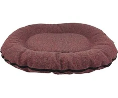 CAZO Sp. z o.o. Cazo Oval Bed Luna raudonas lizdas šunims 90x120x16cm