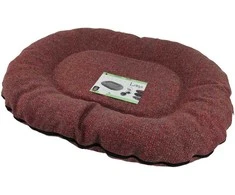 CAZO Sp. z o.o. Cazo Oval Bed Luna raudonas lizdas šunims 105x140x17cm