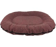 CAZO Sp. z o.o. Cazo Oval Bed Luna raudonas lizdas šunims 105x140x17cm