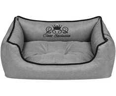 CAZO Sp. z o.o. Cazo Soft Bed Royal Line pilka lova šunims 65x50cm