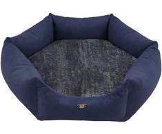 CAZO Sp. z o.o. Cazo Soft Bed Stockholm tamsiai mėlynas lizdas šunims ø 95cm
