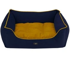 CAZO Sp. z o.o. Cazo Soft Bed Vivi tamsiai mėlynas lizdas šunims 95 x 75 cm