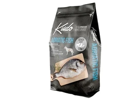 Kudo Adriatic žuvis Senior Light sausas maistas vyresniems šunims, 12 kg