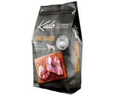 Danube Petfoods Kudo kalakutiena&amp;antiena Medium/Maxi Adult sausas maistas suaugusiems šunims, 12 kg