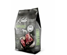 Fitmin Sausas pašaras jauniems šunims KUDO su ėriena ir ryžiais Medium/Maxi Junior 12kg
