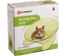 Flamingo Pet Products Flamingo – plastikinis bėgimo diskas žiurkėnams ir pelėms, S – (540058511871)