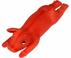 Flamingo latekso šunų žaislas kiaulytė 22cm