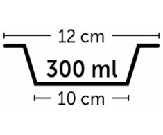 Flamingo mėlynas dubuo šuniui su neslystančiu pagrindu ø 12cm - 300ml