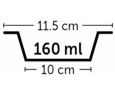 Plieninis dubenėlis katėms Flamingo D11cm/160ml mėlynas