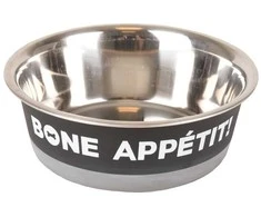 Flamingo metalinis dubuo Bone Appetit šunims ø 17cm - 900ml