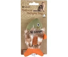 Flamingo Pet Products Flamingo minkšta žaislinė žuvelė su dilgėlėmis katei 13cm