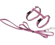 Falmingo Flamingo - Ziggi Cat harness with line - Rožinė /Cats /Rožinė/20