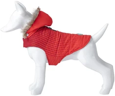 Freedog Import Sl Freedog Abrigo raudona striukė šuniui 25 cm