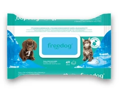 Freedog Import Sl Freedog akių valymo servetėlės 40 vnt. 28x18 cm