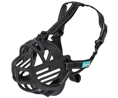 Freedog Import Sl Freedog Ergo Plus juodas antsnukis šunims XXL