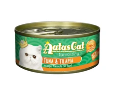 Global Aatas Cat Tantalizing Tuna&amp;Tilapia konservai katėms skard. 80g