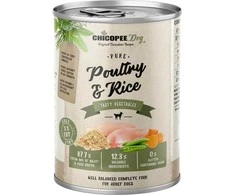 Harrison Pet Products Chicopee Pure paukštiena ir ryžiai skardinė šunims 400g