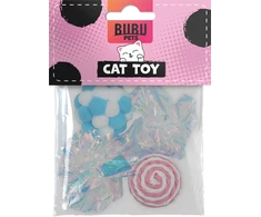 HiBrand Sp. z o.o. Bubu Pets įvairūs kamuoliukai katėms 4 vnt.