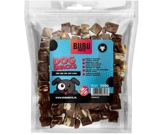 HiBrand Sp. z o.o. Bubu Pets jautienos ir menkės kubeliai šunims 500g