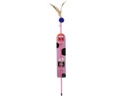 HiBrand Sp. z o.o. Bubu Pets katės meškerėlė su kamuoliuku ir plunksna 55 cm 1 vnt. (asorti)