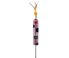 HiBrand Sp. z o.o. Bubu Pets katės meškerėlė su kamuoliuku ir plunksna 55 cm 1 vnt. (asorti)
