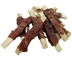 HiBrand Sp. z o.o. Bubu Pets šunų skanėstas antienos ir žuvies juostelės 500g