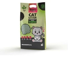 HiBrand Sp. z o.o. Bubu Pets žaliosios arbatos kvapo tofu kraikas katėms 2,5kg / 6L