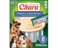 Inaba Foods Churu Dog skanėstas Chicken Tuna 160g