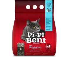 Llc Glinopererabotka Pi-Pi Bent Classic bentonito kačių kraikas 7L
