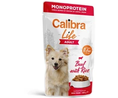 NOVIKO Animal Health s.r.o. Calibra Life šlapias šunų maistas suaugusioms jautienai 150 g