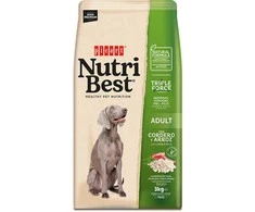 Picart NutriBest Adult su ėriena ir ryžiais šunų maistas 3kg