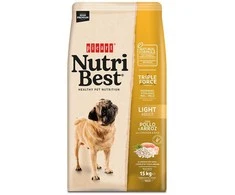 Picart Nutribest Light vištiena And ryžiai šunų maistas 15kg