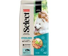 Picart Select Adult Sterilised vištiena ir ryžiai šunų maistas 3kg