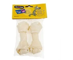 Pw Hobby Hau&amp;Miau KAULAS, Baltas, 12,5 cm, 2 vnt./pak., 80 g/pak., 120 vnt./dėžutė