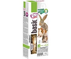 Pw Hobby LoLo Pets skanėstų lazdelės graužikams su jogurtu ir kiaulpienėmis 2 vnt 90g