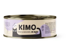 Tropical Kimo Tuna &amp; Mackerel in Jelly konservai katėms 70g