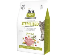 Vafo Praha Sro Brit Care Cat GF Sterilized Immunity Support (Fesh Pork) 0,4kg