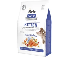 Vafo Praha Sro Brit Care Cat GF Kitten Gentle Digestion&amp;Strong Immunity (lašiša) 0,4kg