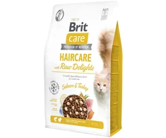Vafo Praha Sro Brit Care Grain-Free Haircare with Raw Delights kačių maistas 2kg