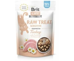 Kačių Skanėstai - Brit Care Raw Jautriems Skrandžiams Su Kalakutiena 40g