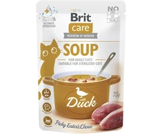 Gyvūnų Skanėstas - BRIT Care Soup antiena 75g