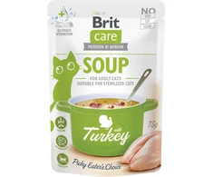 Brit Care Cat Soup kalakutiena sriuba katėms su kalakutiena, 75 g