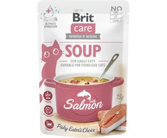 Brit Care Cat Soup lašiša sriuba katėms su lašiša, 75 g