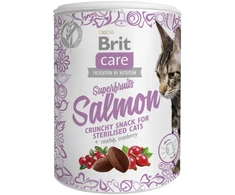 Kačių Skanėstai - Brit Care Superfruits Lašiša 100 g