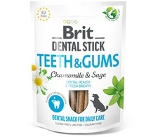 Brit Dental Stick Teeth &amp; Gums skanėstai šunims 7 vnt, 251 g