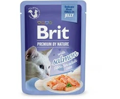 Vafo Praha Sro Brit KOT paketėlis 85g premium gelis LAŠIŠOS ĮDAŽAS