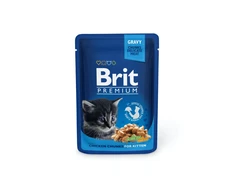 Brit Premium vištiena Chunks Kitten 100 g