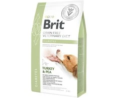 Brit GF Veterinary Diets sausas Maistas šunims Diabetes 2kg